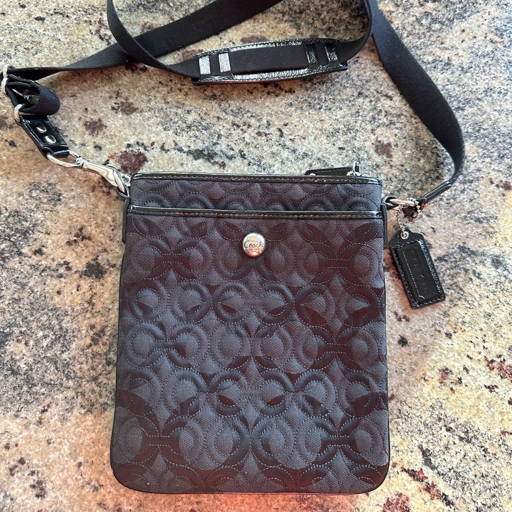 Coach cross body bag